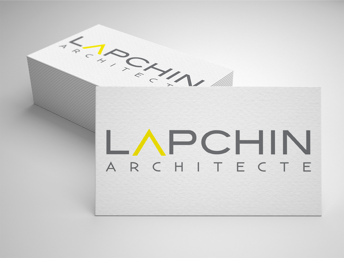 Identité visuelle Lapchin Architecte